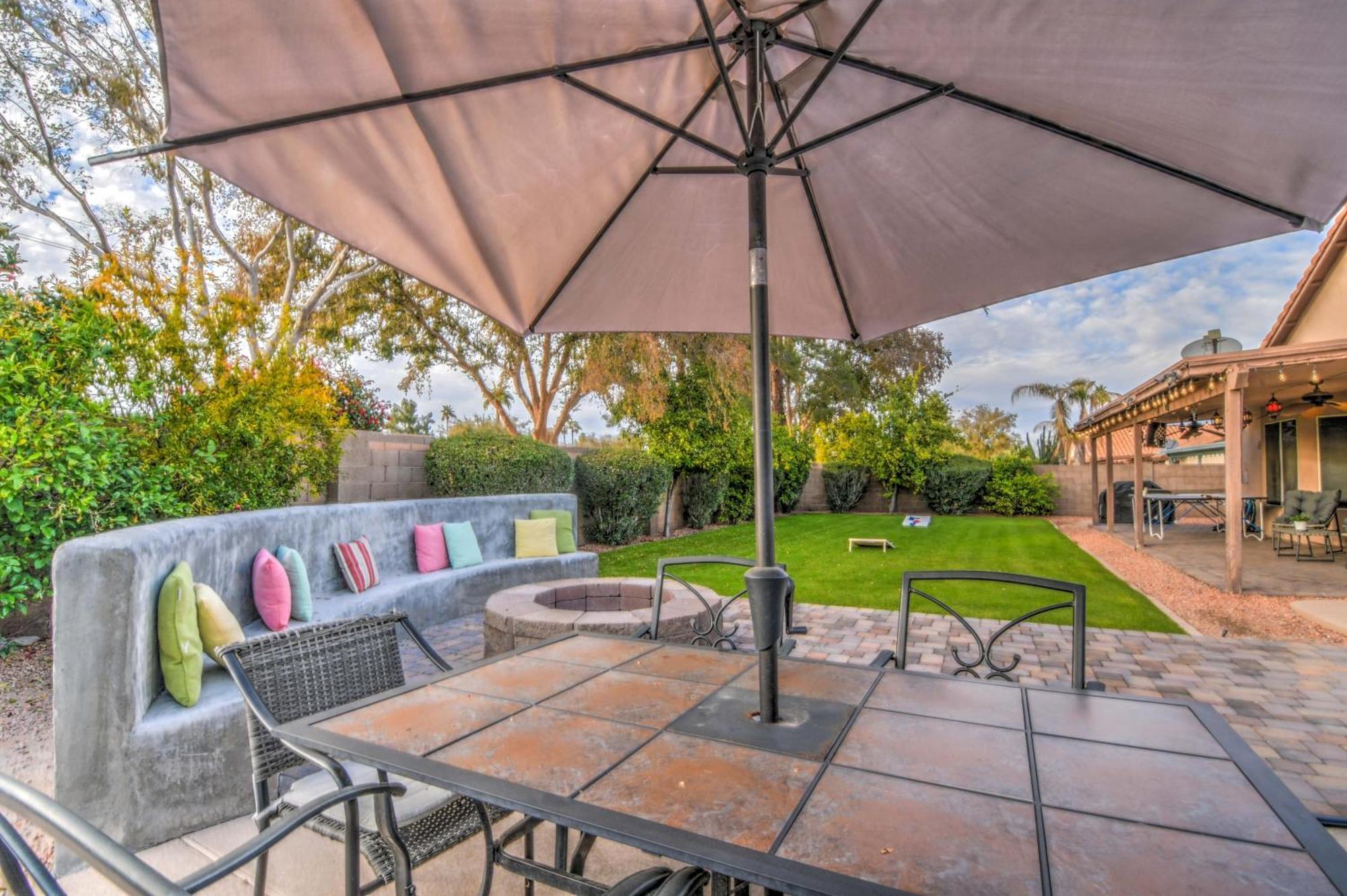 Route 66 Oasis In Downtown Gilbert With Heated Pool & Mini Golf Villa Exterior photo